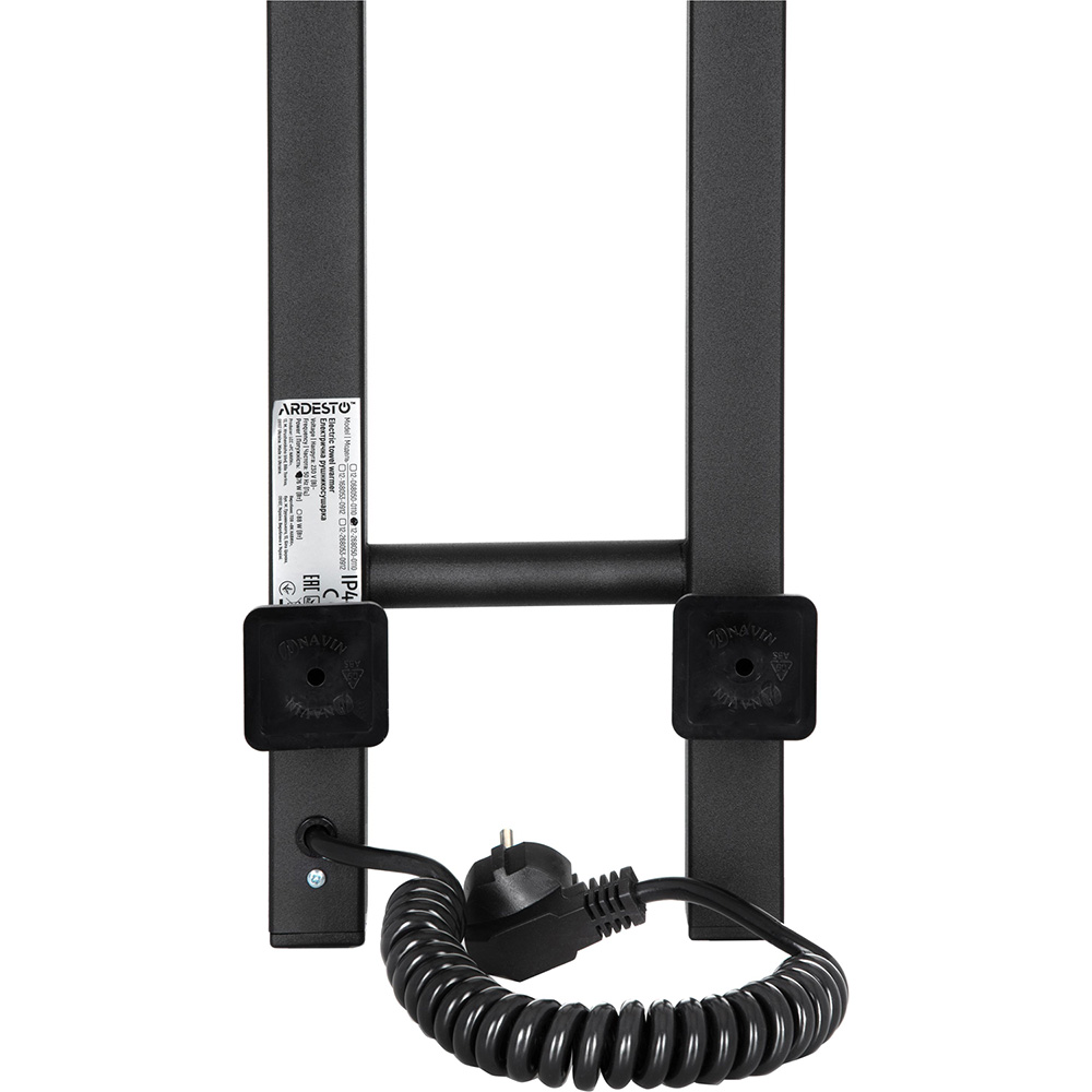 Сушка для рушників ARDESTO Elina Eco 160х1000мм Black Moire Вид драбинка