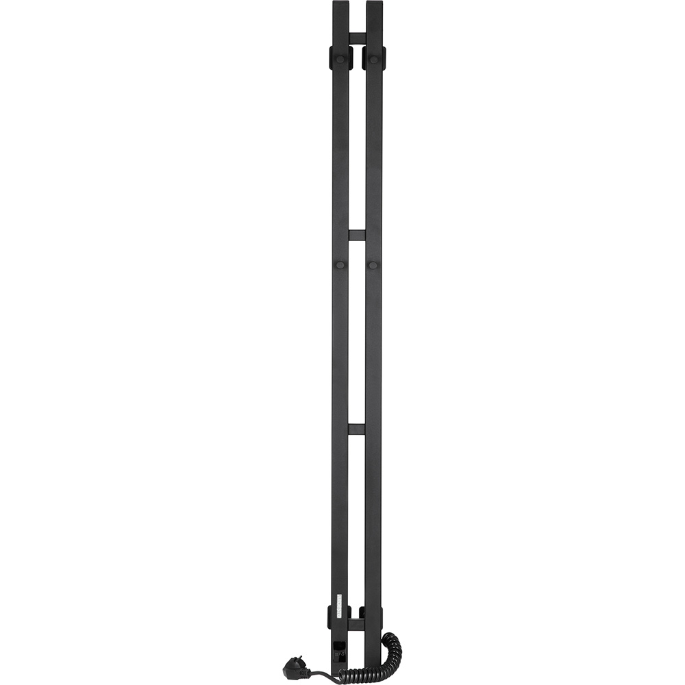 Сушка для рушників ARDESTO Elina Smart 90х1200 мм Black Moire Максимальна температура нагріву приміщення 55
