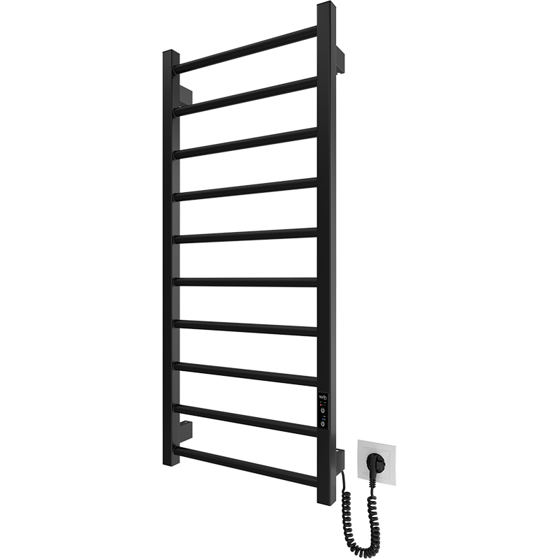 Полотенцесушитель HYGGE FAMILY Leeds 970 х 430 мм Black Matte (6.1.0803.06.BM) Полотенцесушитель HYGGE FAMILY Leeds 970 х 430 мм Black Matte (6.1.0803.06.BM) Максимальная температура нагрева помещения 55