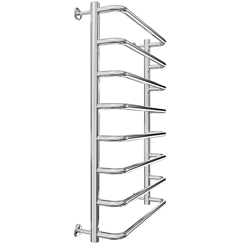 Полотенцесушитель MARIO INOX Стандарт 770 х 530 мм Silver (1.8.044610.P) Тип водяной