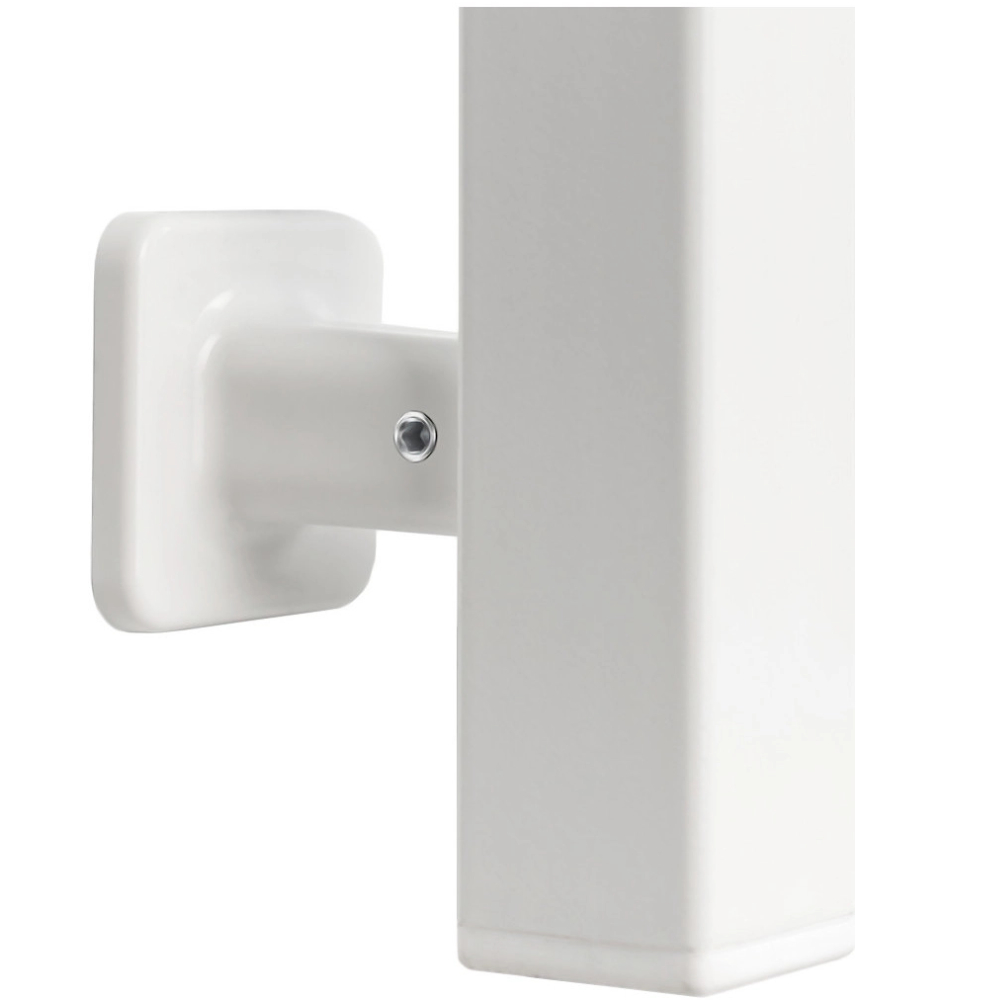 Полотенцесушитель NAVIN Авангард Х правосторонний белый (12-172055-4812) Материал корпуса сталь