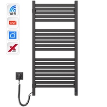 Полотенцесушитель NAVIN Авангард Х Wi-Fi левосторонний черный муар (12-272155-4810)