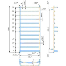 Сушка для рушників MARIO INOX Люкс (1.074.044582.0)