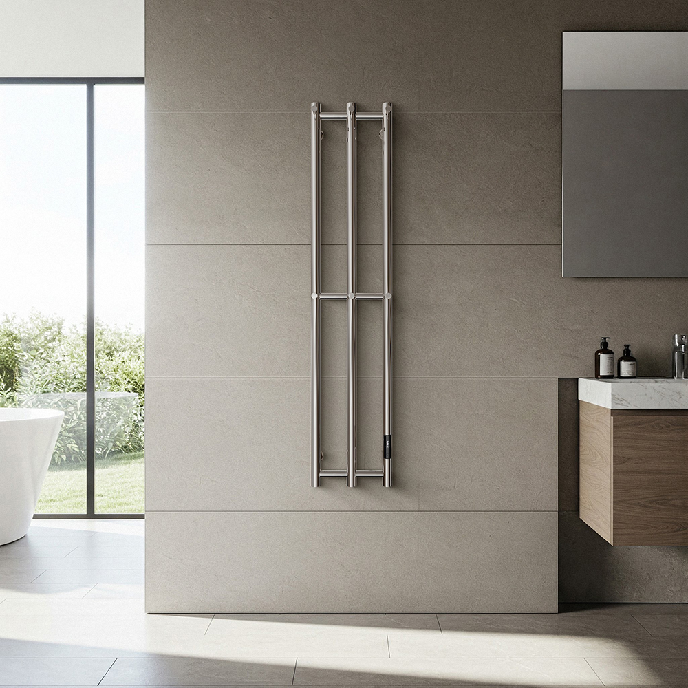 Полотенцесушитель MARIO e-INOX Соле 1170x250 TR 2.0 K (2.13.046354.P) Управление температурой с терморегулятором