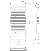 Сушка для рушників MARIO INOX Гера-Люкс 1500х630/600 (1.7.044551.P)