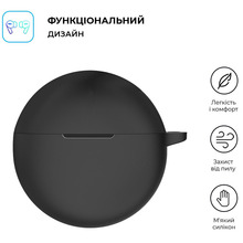 Чохол для навушників ARMORSTANDART для Oppo Enco Air2i/Air3i Black (ARM79943)