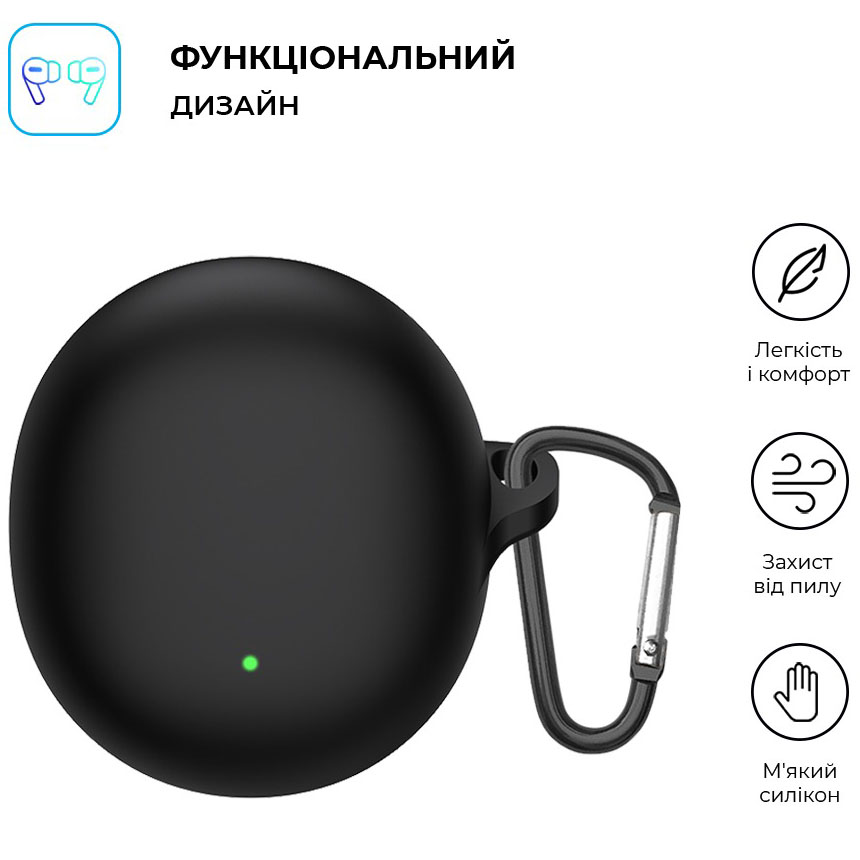 Чехол для наушников ARMORSTANDART для Oppo Enco Air3 Black (ARM79938) Совместимость по модели OPPO Enco Air 3