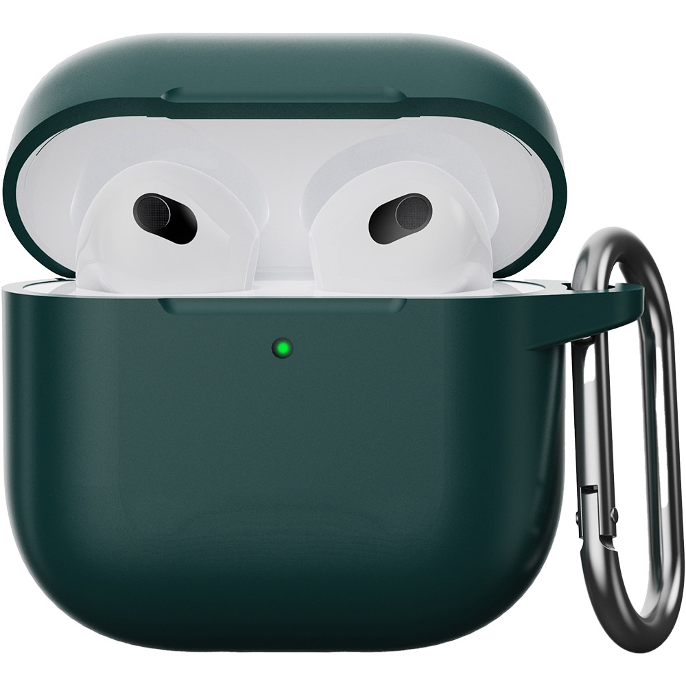 Чехол для наушников ARMORSTANDART Hang Case для Apple AirPods 4 Dark Green (ARM81280)