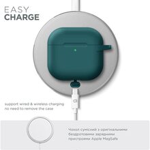 Чехол для наушников ARMORSTANDART Hang Case для Apple AirPods 4 Dark Green (ARM81280)