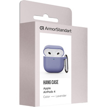 Чохол для навушників ARMORSTANDART Hang Case для Apple AirPods 4 Lavender (ARM81282)