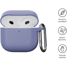 Чохол для навушників ARMORSTANDART Hang Case для Apple AirPods 4 Lavender (ARM81282)