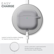 Чохол для навушників ARMORSTANDART Hang Case для Apple AirPods 4 Light Grey (ARM81284)