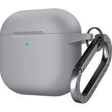 Чохол для навушників ARMORSTANDART Hang Case для Apple AirPods 4 Light Grey (ARM81284)