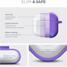 Чехол для наушников ARMORSTANDART Hang Case для Apple AirPods 4 Purple (ARM81292)