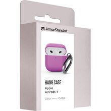 Чехол для наушников ARMORSTANDART Hang Case для Apple AirPods 4 Purple (ARM81292)