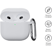 Чехол для наушников ARMORSTANDART Hang Case для Apple AirPods 4 White (ARM81295)