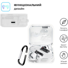 Чехол для наушников ARMORSTANDART Hang Case для Nothing Ear (2) Transparent (ARM75401)