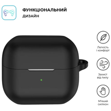 Чехол для наушников ARMORSTANDART Hang Case для Samsung Galaxy Buds 3/3 Pro Black (ARM79972)