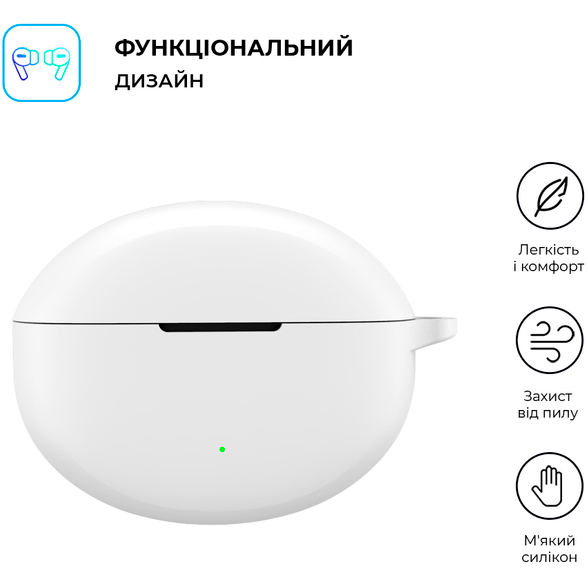 Чохол для навушників ARMORSTANDART Hang Case для OPPO Enco Air4 Pro White (ARM79948) Сумісність за моделлю OPPO Enco Air 4 Pro