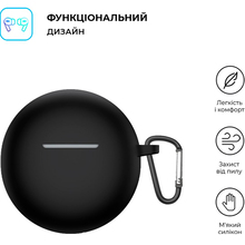 Чохол для навушників ARMORSTANDART Hang Case для OPPO Enco Buds 2 Black (ARM71109)