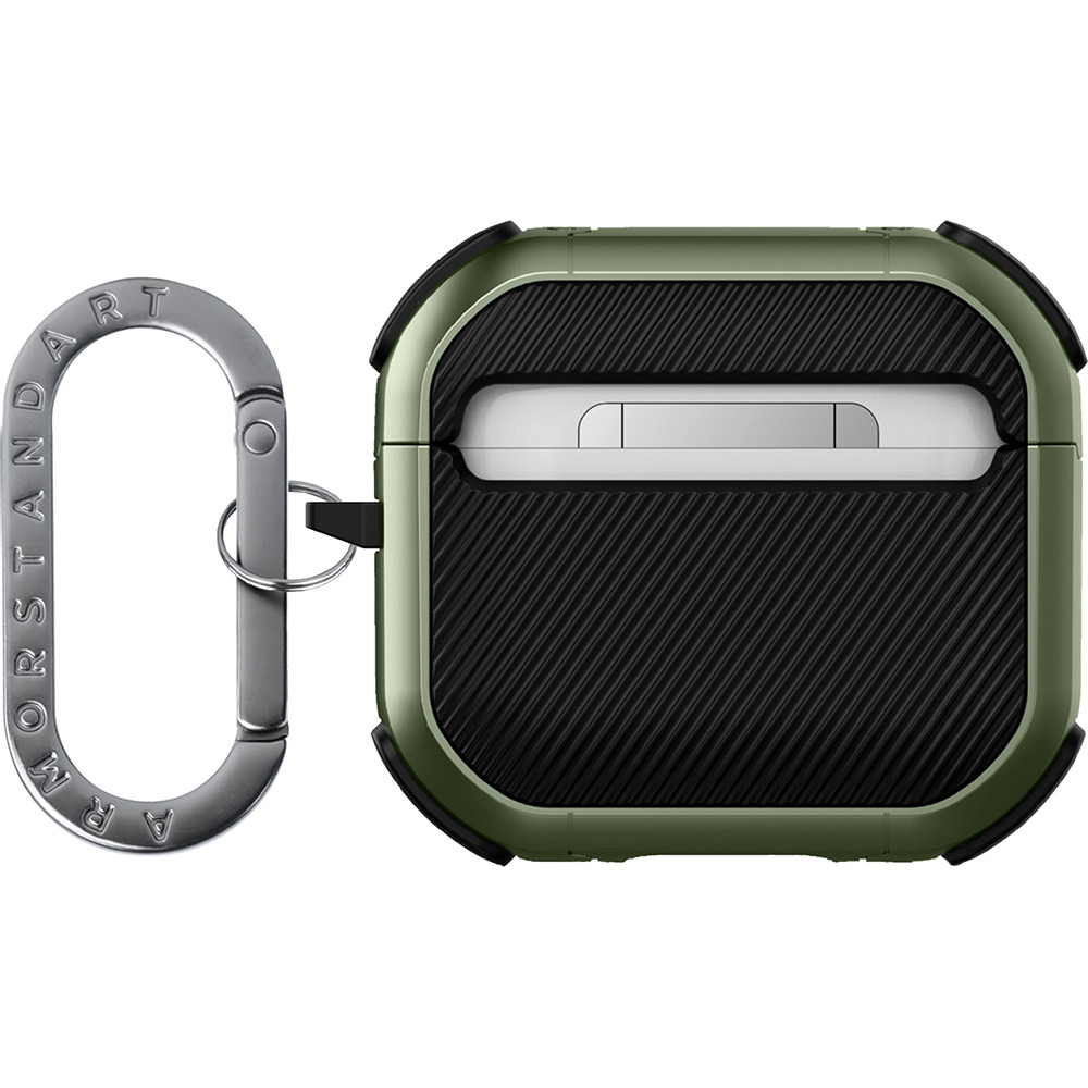 Чохол ArmorStandart Panzer для Apple Airpods 4 Olive Green (ARM82554) Сумісність за моделлю Apple AirPods 4