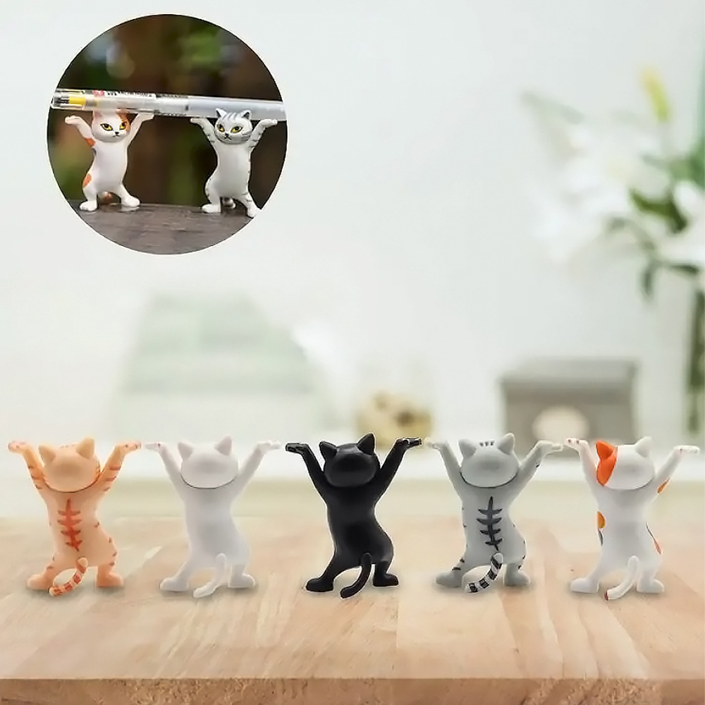 Замовити Набір тримачів для навушників BECOVER "Cute Cat" 5 шт (712036)