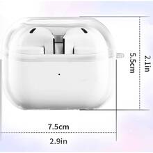 Чохол для навушників BECOVER Soft TPU для Samsung Galaxy Buds 3 Pro Transparent (712007)