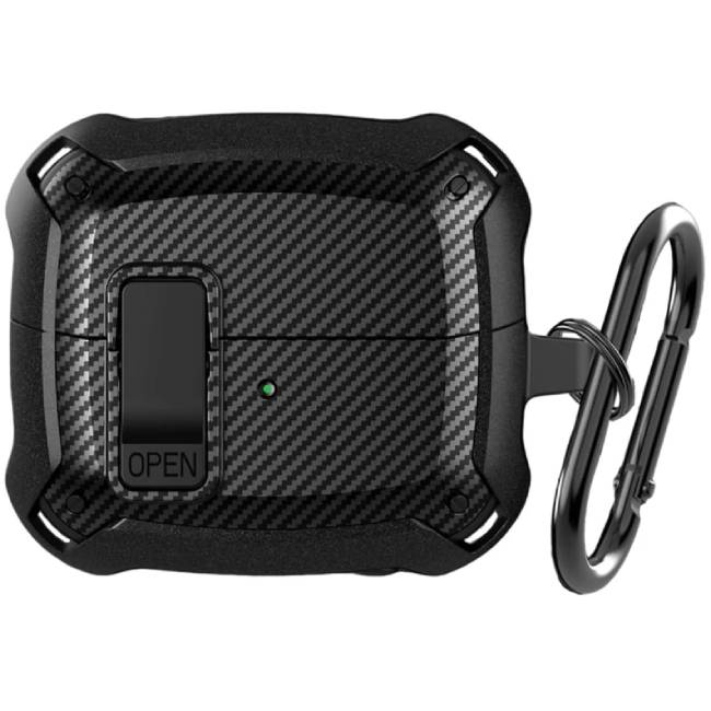 Чехол для наушников BECOVER Protective TPU для Samsung Galaxy Buds 3 Pro Black (712008) Чехол для наушников BECOVER Protective TPU для Samsung Galaxy Buds 3 Pro Black (712008)