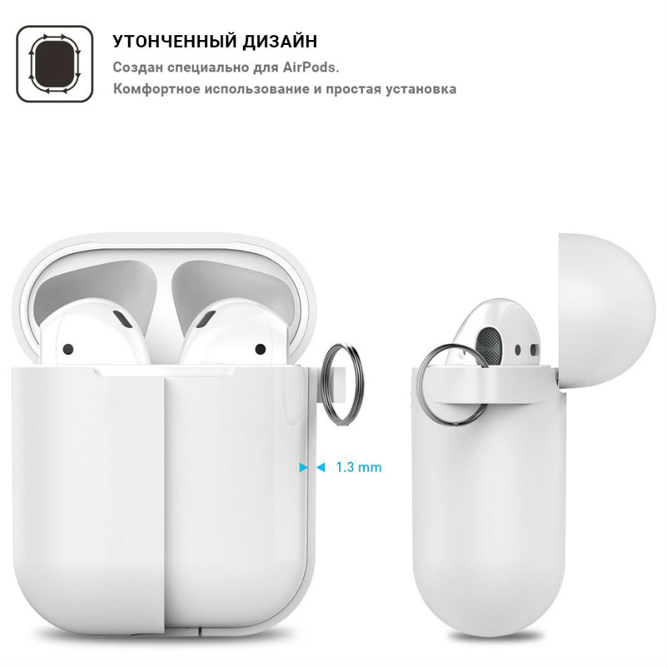 Чехол для наушников ARMORSTANDART Apple AirPods Yellow/White (ARM53767) Тип чехол для наушников