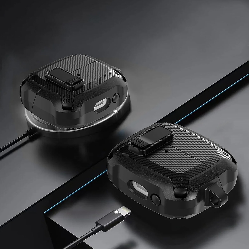 Чохол для навушників BECOVER Protective TPU для Samsung Galaxy Buds 3 Black (711997) Матеріал поліуретан