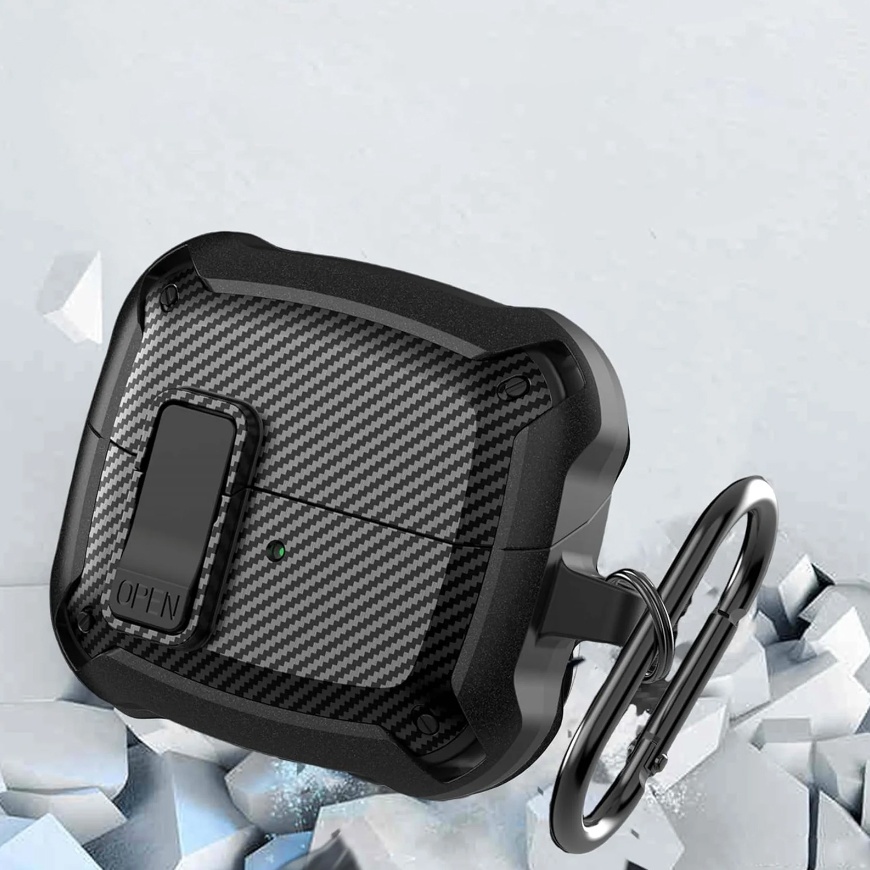 Чохол для навушників BECOVER Protective TPU для Samsung Galaxy Buds 3 Black (711997) Тип чохол для навушників