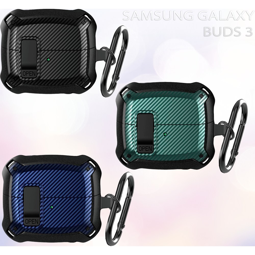 Фото Чехол для наушников BECOVER Protective TPU для Samsung Galaxy Buds 3 Deep Blue (711998)