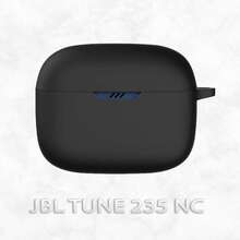 Чехол для наушников BECOVER Silicon для JBL Tune 235 NC TWS Black (712019)