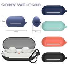 Чехол для наушников BECOVER Silicon для Sony WF-C500 Dark Blue (712021)