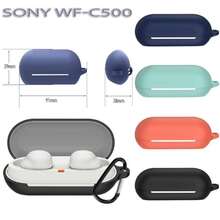 Чехол для наушников BECOVER Silicon для Sony WF-C500 White (712026)
