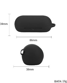 Чохол для навушників BECOVER Silicon для Sony WF-C700N Black (712028)