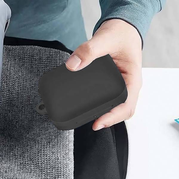 Чохол для навушників BECOVER Silicon для OnePlus Buds 3 Black (712011) Матеріал силікон