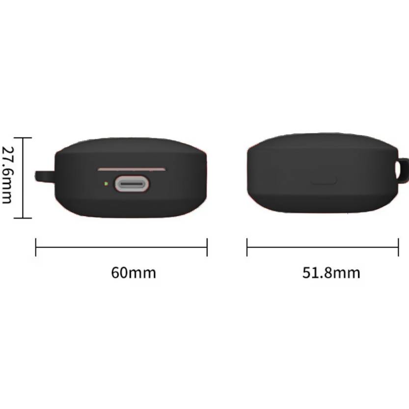 Чохол для навушників BECOVER Silicon для Xiaomi Redmi Buds 6 Active Black (712012) Сумісність за моделлю Xiaomi Redmi Buds 6 Active