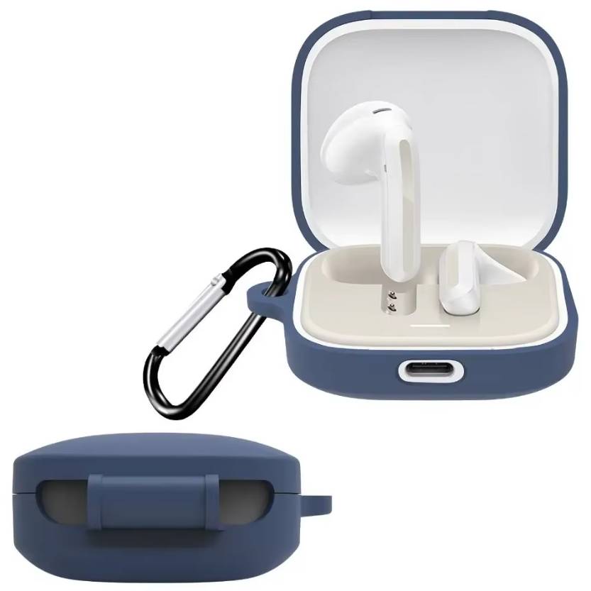 Чохол для навушників BECOVER Silicon для Xiaomi Redmi Buds 6 Active Deep Blue (712013) Чохол для навушників BECOVER Silicon для Xiaomi Redmi Buds 6 Active Deep Blue (712013)