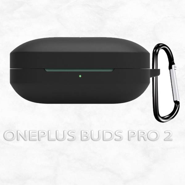 Чохол для навушників BECOVER Silicon для OnePlus Buds Pro 2 Black (712016) Тип чохол для навушників