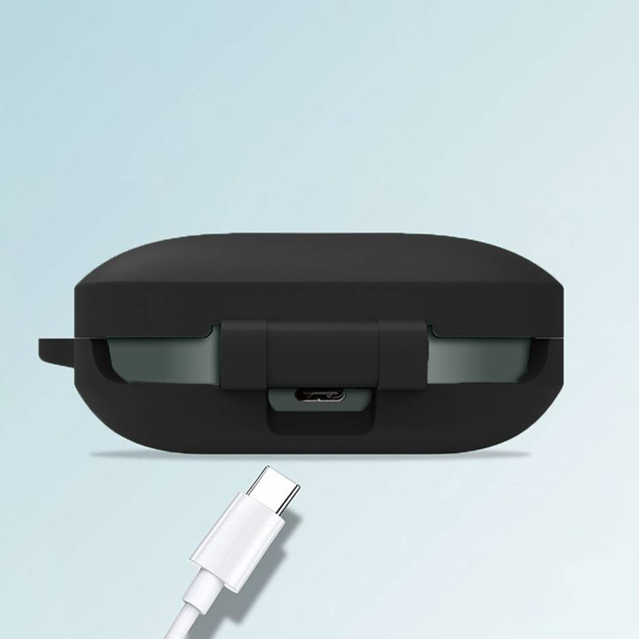 Чохол для навушників BECOVER Silicon для OnePlus Buds Pro 2 Black (712016) Матеріал силікон