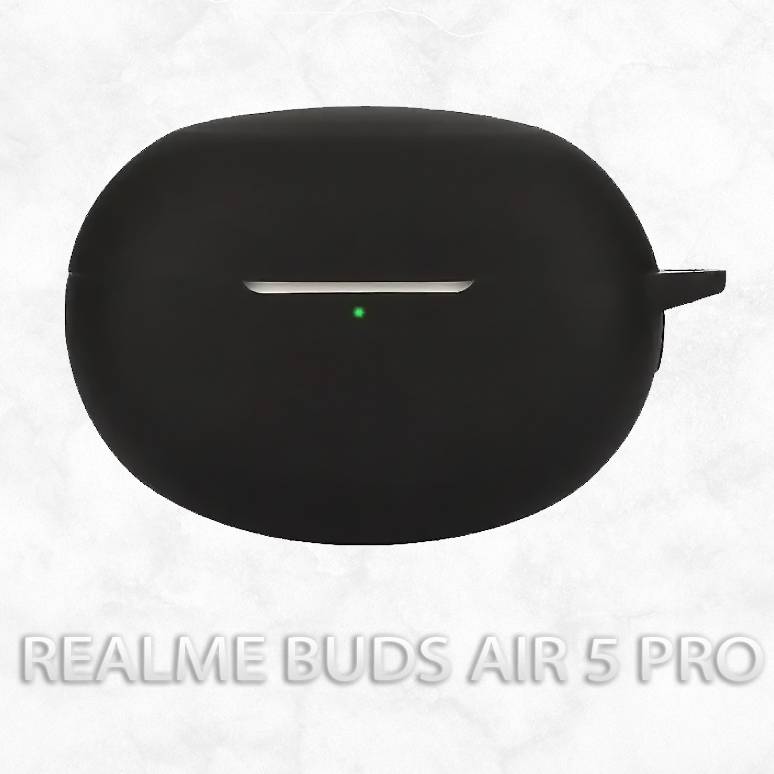 Чехол для наушников BECOVER Silicon для Realme Buds Air 5 Pro Black (712017) Тип чехол для наушников