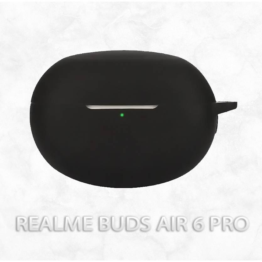 Чехол для наушников BECOVER Silicon для Realme Buds Air 6 Pro Black (712018) Совместимость по модели Realme Buds Air 6 Pro