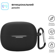Чехол для наушников ARMORSTANDART Hang Case для Xiaomi Redmi Buds 6 Pro Black (ARM83394)