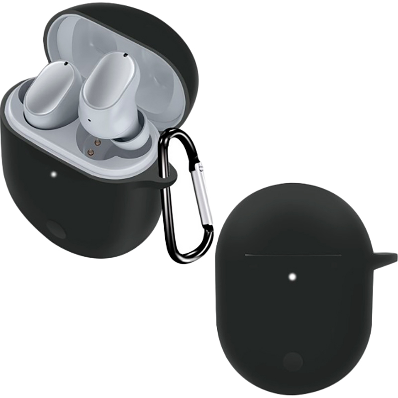 Чохол BECOVER Silicon для Xiaomi Redmi Buds 3 Pro Black (707461) Сумісність за моделлю Xiaomi Redmi Buds 3 Pro