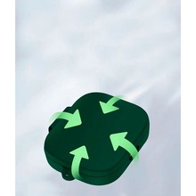 Чехол BECOVER Silicon для Xiaomi Redmi Buds 5 Dark Green (710958)