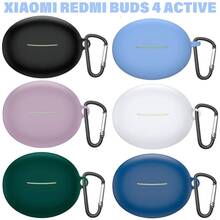 Чехол для наушников BECOVER Silicon для Xiaomi Redmi Buds 4 Active Dark Green (710944)