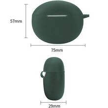 Чехол для наушников BECOVER Silicon для Xiaomi Redmi Buds 4 Active Dark Green (710944)