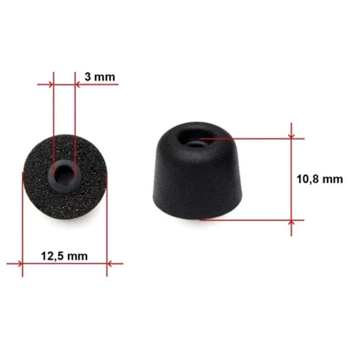 Змінні амбушюри SOUNDMAG Premium М 3 мм (FE-678010M) Сумісність за моделлю універсальний