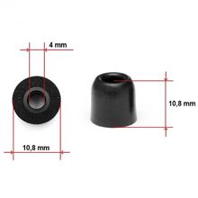 Змінні амбушюри SOUNDMAG Standart S 4 мм (FE-668001S)